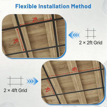 BaseNoir Drop Ceiling Grid System