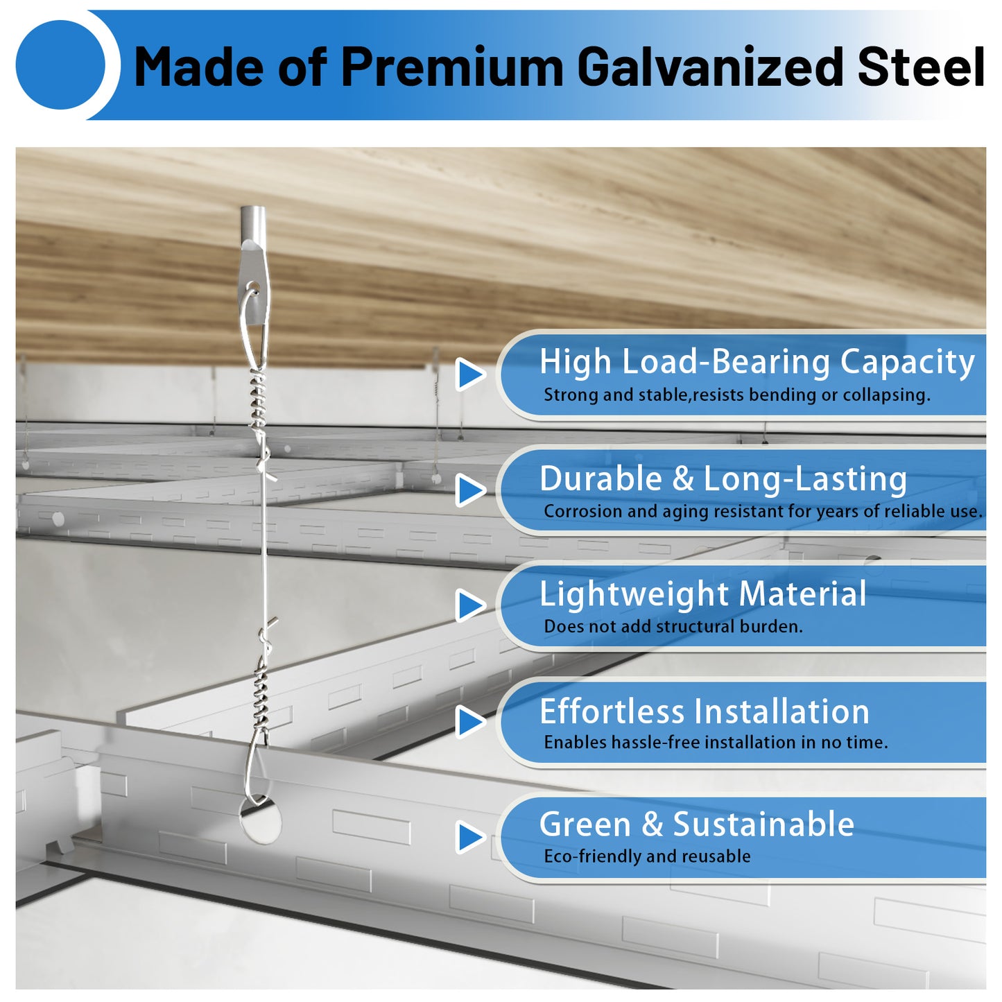 BaseNoir Drop Ceiling Grid System