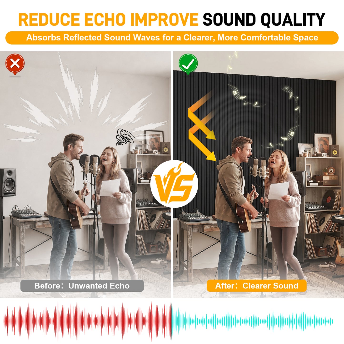 BaseNoir Acoustic Wall Panels