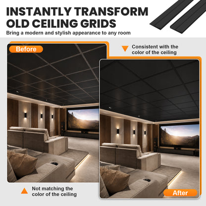 BaseNoir Ceiling Grid Cover