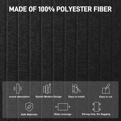 BaseNoir Acoustic Wall Panels
