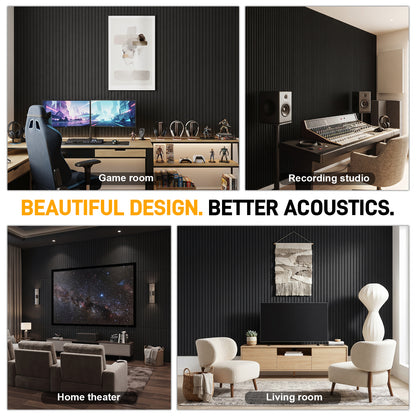 BaseNoir Acoustic Wall Panels