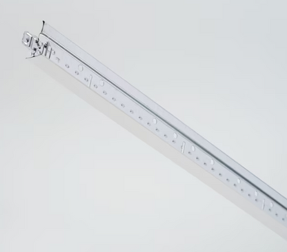 BaseNoir 6Ft Main Beam Cross Tee for Drop Ceiling Grid, Black & White Options